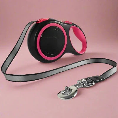 Laisse mains - MaxLeash™ - Rose